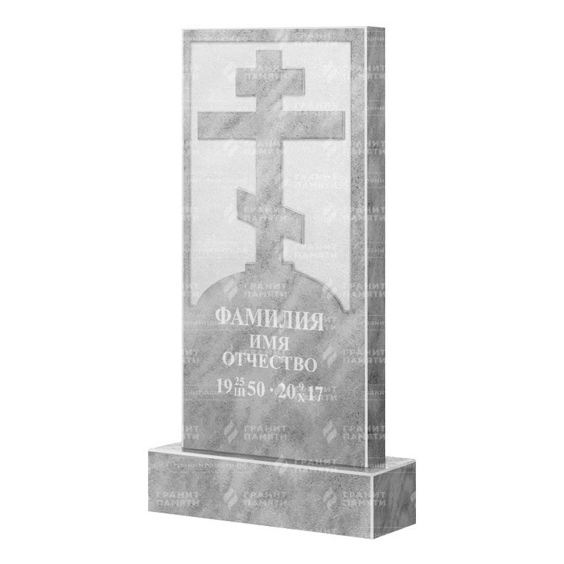 Памятники из мрамора в Москве | Мраморный памятник ФМ-125