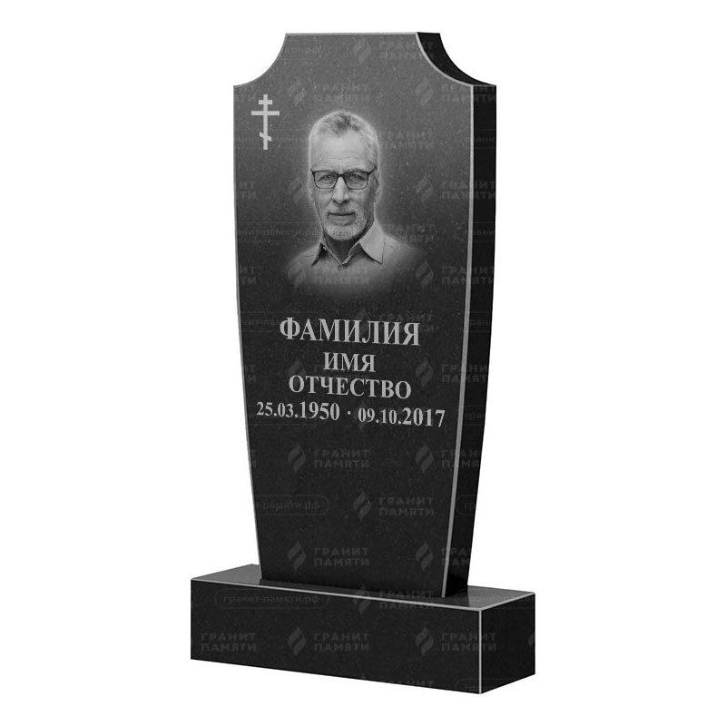 Памятники из гранита вертикальные в Москве | Гранитный памятник ФГ-010