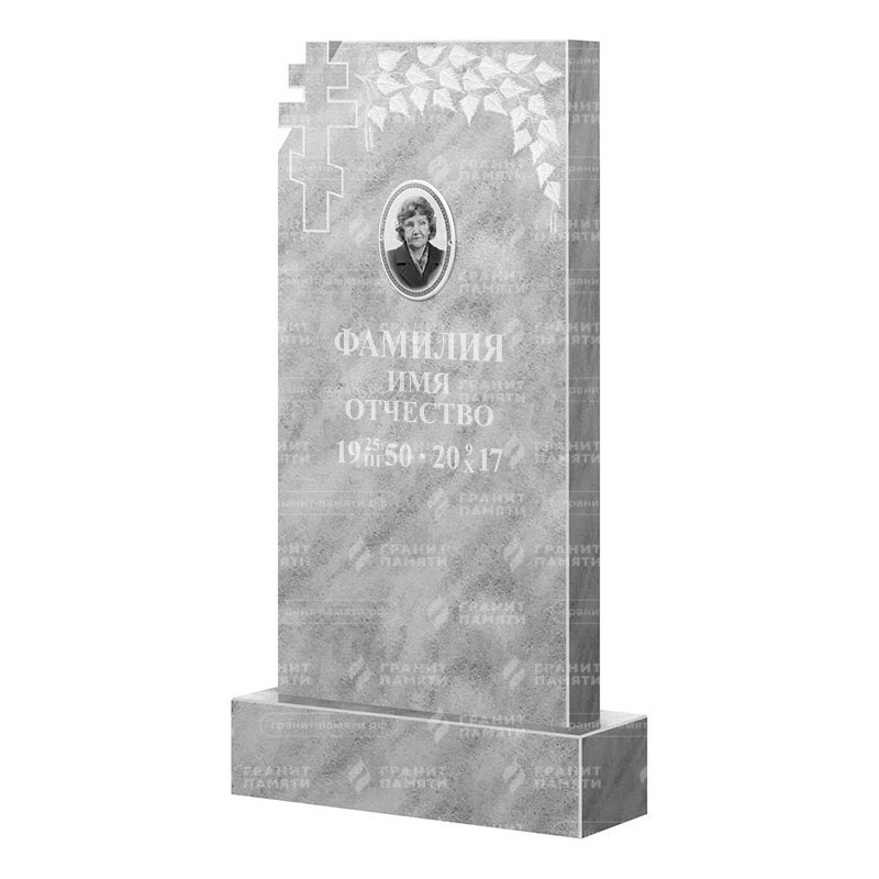 Памятники из мрамора в Москве | Мраморный памятник ФМ-266