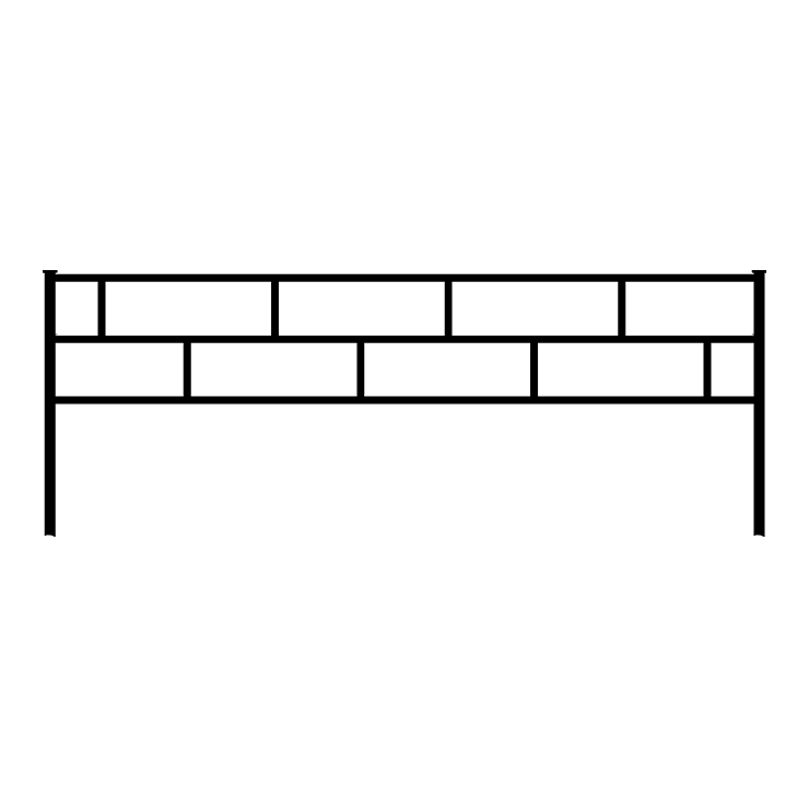 Металлические оградки, столы, скамейки в Москве | Оградка №5