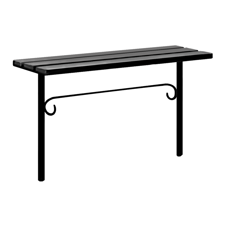 Металлические оградки, столы, скамейки в Москве | Скамейка №2