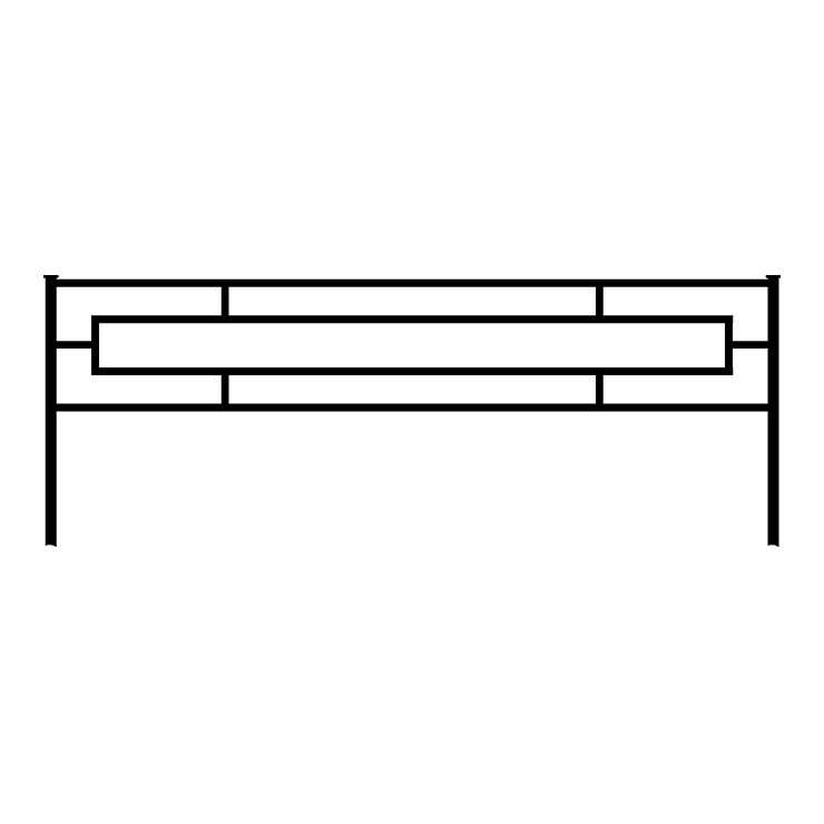 Металлические оградки, столы, скамейки в Москве | Оградка №6