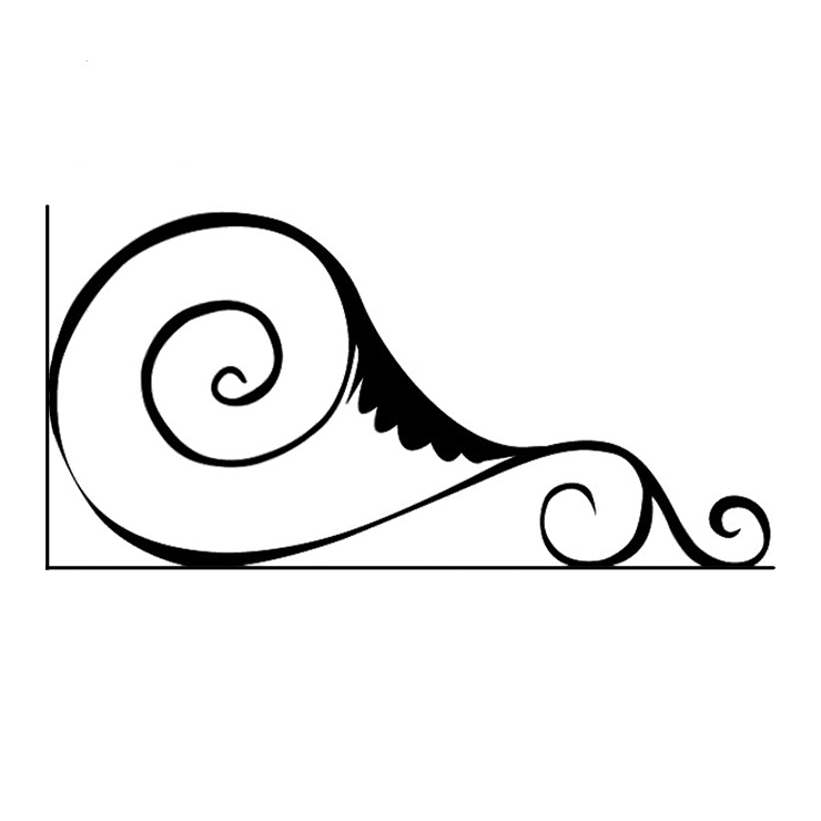 Кованые изделия в Москве | Кованый уголок УГ.010