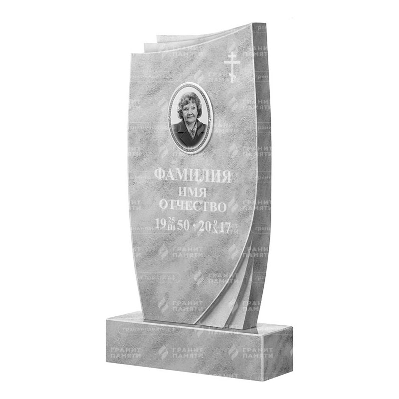 Памятники из мрамора в Москве | Мраморный памятник ФМ-057