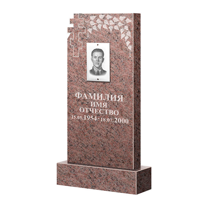 Гранитные памятники в Москве | Памятник из гранита Розалия Pink ФГЦ-202